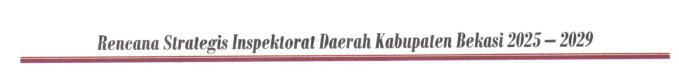 RENCANA STRATEGIS INSPEKTORAT DAERAH TAHUN 2025-2029
